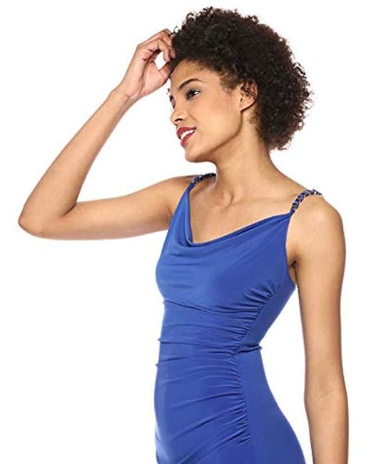 laundry by shelli segal ruched satin gown
