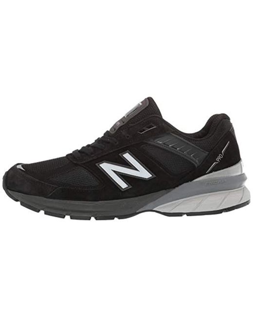 New Balance 990v5 Sneaker in Black for Men - Lyst