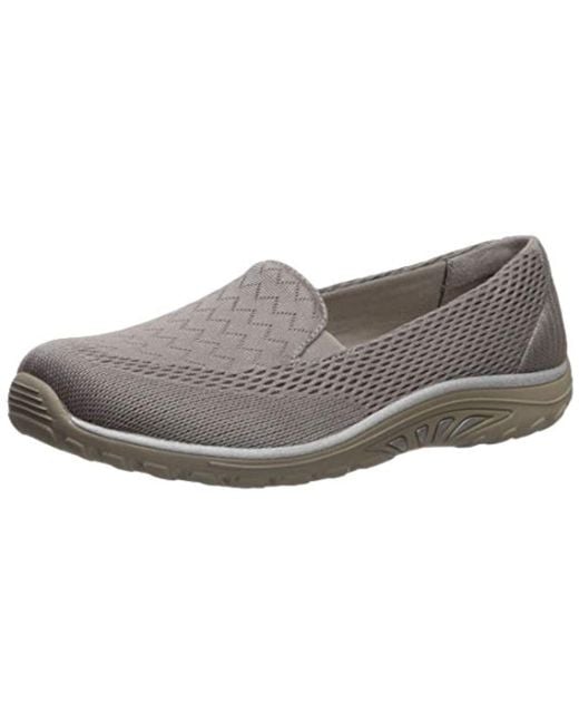 Skechers Reggae Fest-willows-wide Loafer Flat in Gray - Lyst