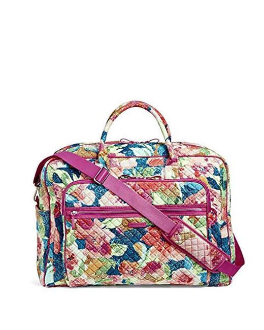 Bradley BagSignature Grand Cotton Weekender Travel Iconic Vera Yfymbv6I7g