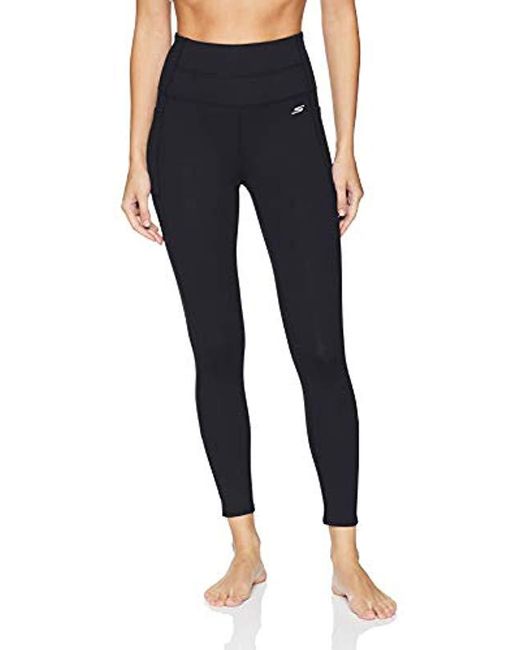 Lyst - Skechers Go Flex Backbend 7/8 High Waisted Yoga Pant Legging ...