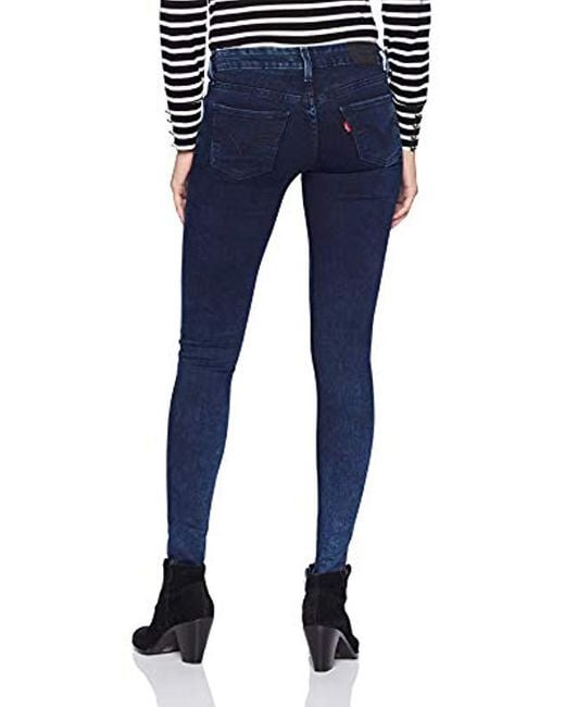 Lyst - Levi'S 535 Super Skinny Jeans in Blue