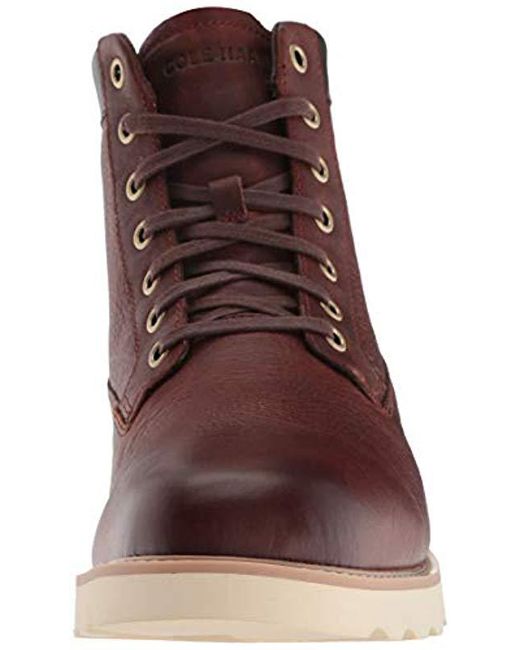 Cole Haan Nantucket Rugged Plain Boot Fashion in Brown for Men - Save