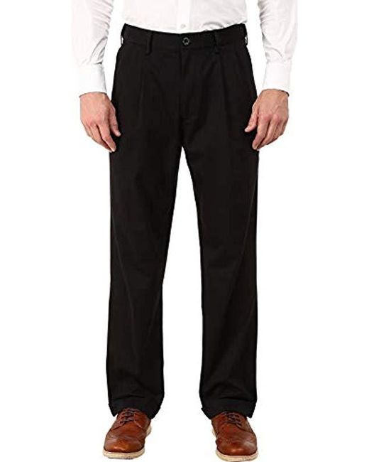 thumbnail image 2 of Dockers Men's Relaxed Fit Comfort Khaki Cuffed Pants 2 of 9