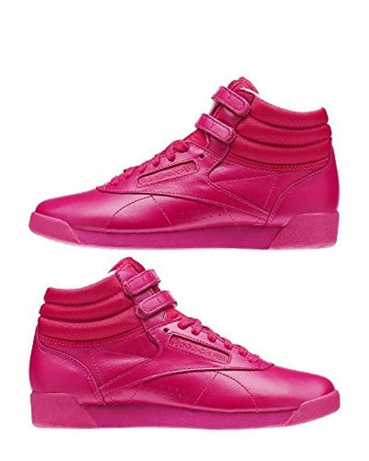 freestyle hi reebok pink