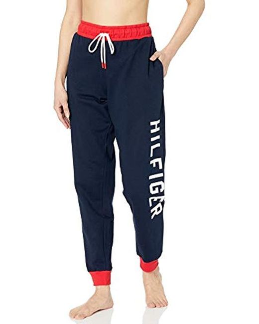 Tommy Hilfiger Logo Jogger Sweatpant Lounge Pant Bottom Pajama Pj in ...