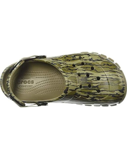 crocs offroad mossy oak