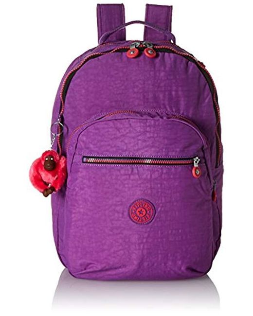 Lyst Kipling Seoul Solid Laptop Backpack in Purple
