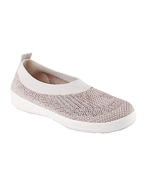 Fitflop Uberknit Crystal Ballet Flats - Save 45% - Lyst