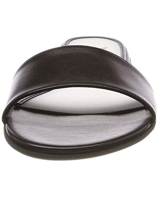 Slide C Austin In Lyst Hugo Mules Black WIbH2e9EDY