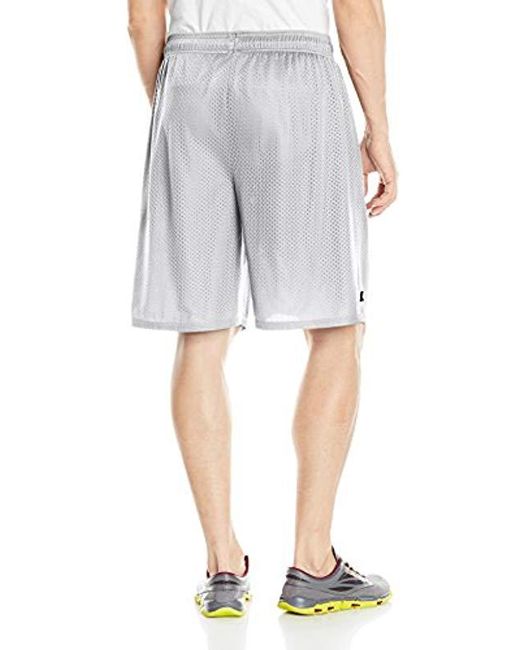 Russell Athletic Mesh Shorts (no Pockets) in Gray for Men Lyst