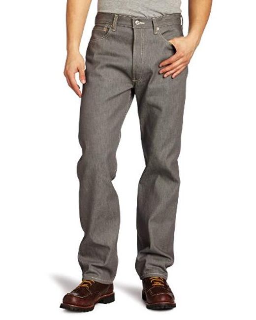 Lyst - Levi'S 501 Big & Tall Original Shrink-to-fit Jean in Gray for Men