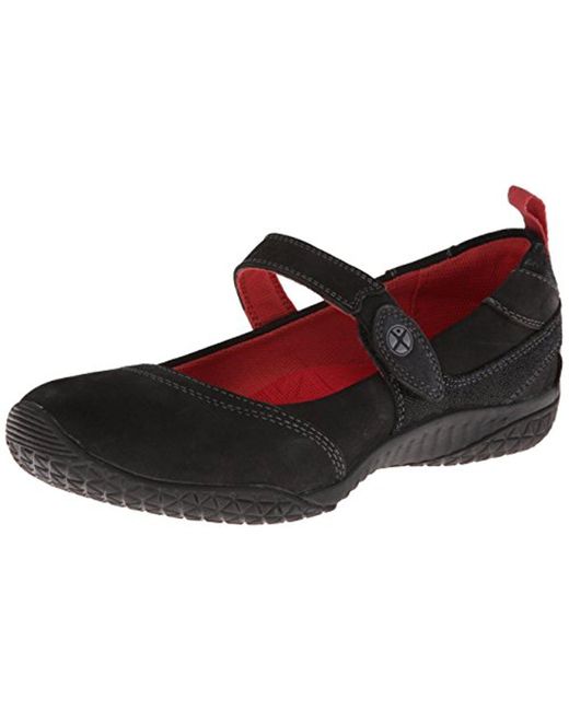 Lyst - Hush Puppies Adia Zelder Leather Flat in Black Hush Puppies - Black Adia Zelder Leather Flat - Lyst ...
