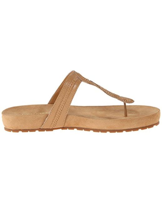 Lyst - Nine West Raspy Leather Dress Sandal in Natural ... Nine West - Natural Raspy Leather Dress Sandal - Lyst ...