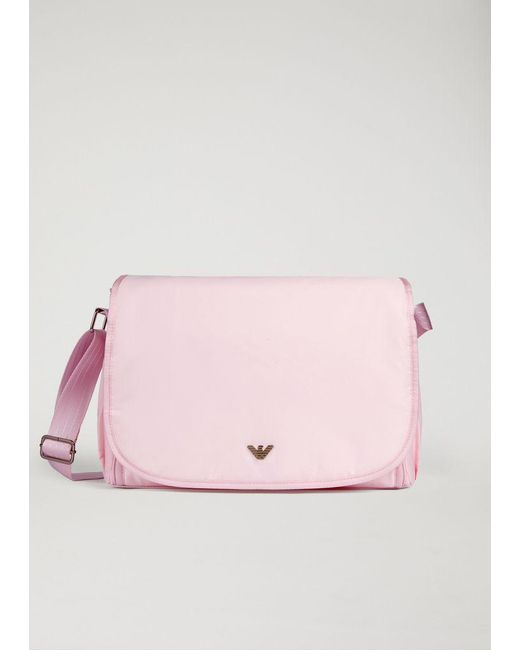 Lyst Emporio Armani Diaper Bag In Pink Emporio Armani Pink Diaper Bag Lyst