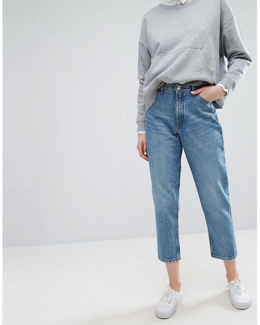 monki taiki high waist mom jeans