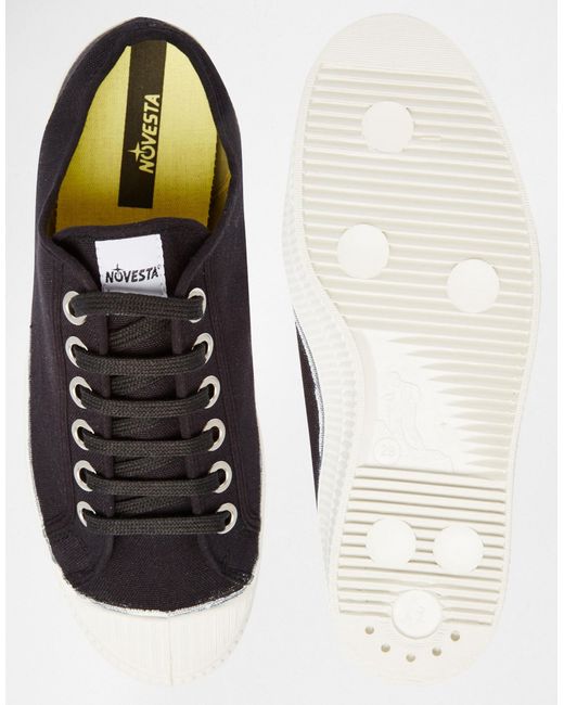 Novesta Star Master Plimsolls in White | Lyst