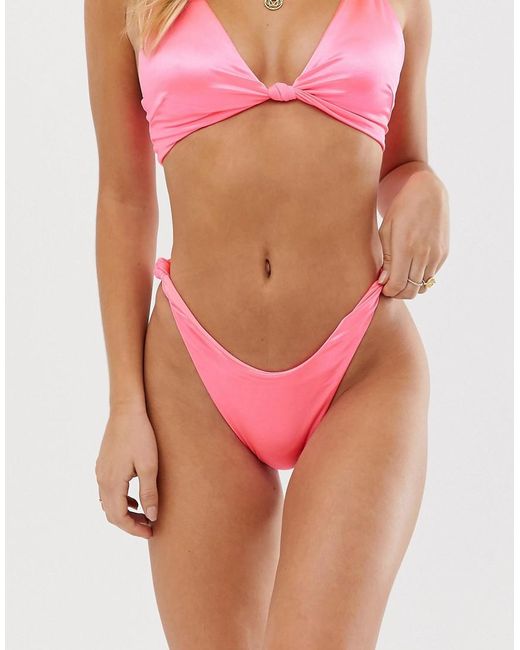 front knot bikini top