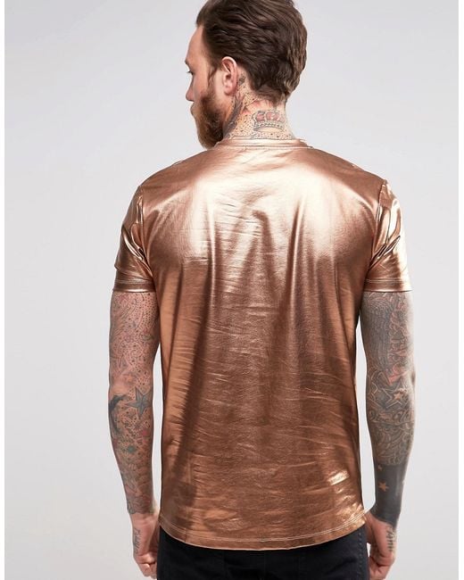 bronze colour shirt