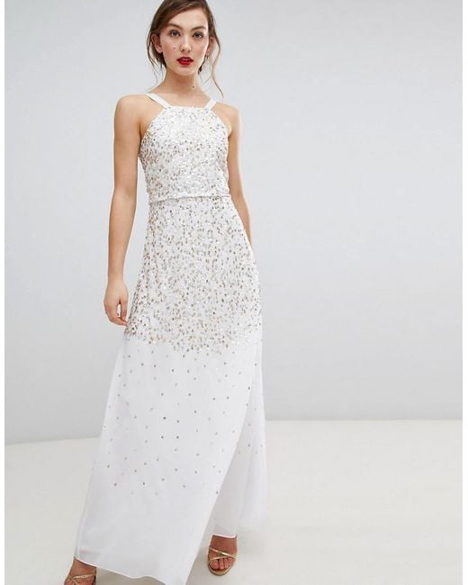 Sequin Maxi Dress