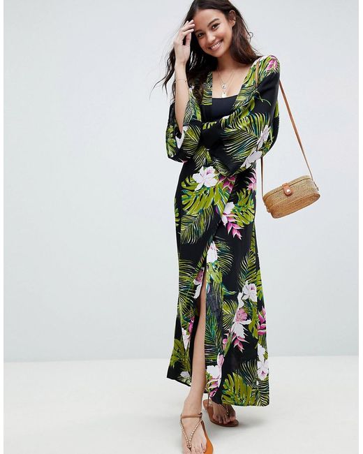 Dark Green Beach Dress