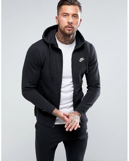 mens nike zip up hoodie