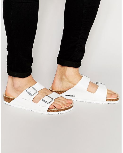 Arizona Birko-Flor | Birkenstock sandals white, Birkenstock sandals women, Womens birkenstocks