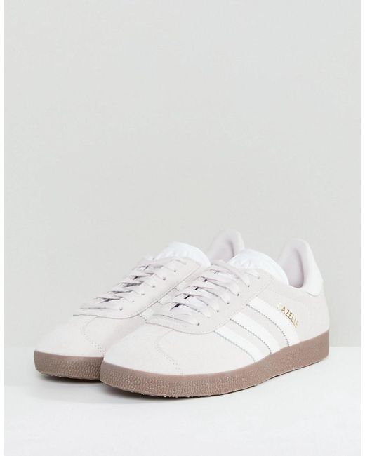 adidas originals white and mint gazelle trainers with gum sole adidas originals white and mint gazelle trainers with gum sole