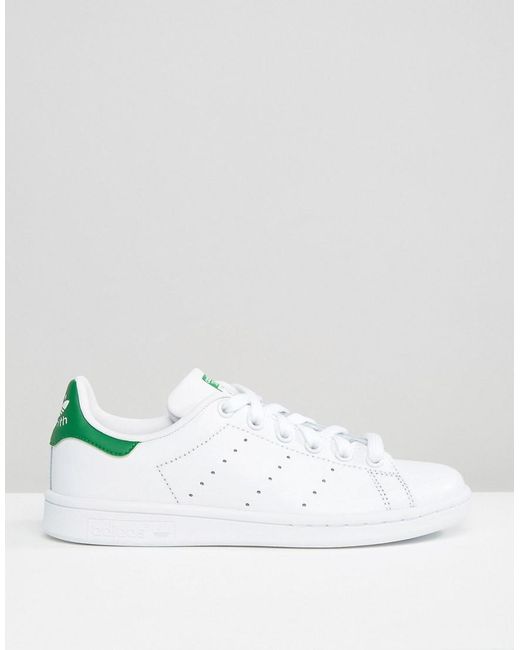 lyst adidas originali originali unisex, bianco e verde stan smith lyst adidas originali originali unisex, bianco e verde stan smith