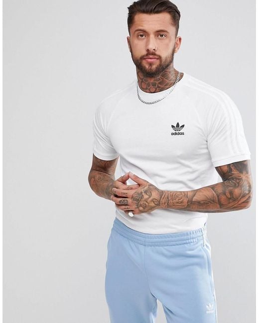 Lyst - Adidas Originals Adicolor California T-shirt In White Cw1203 ... Adidas Originals - Adicolor California T-shirt In White Cw1203 for Men - Lyst ...