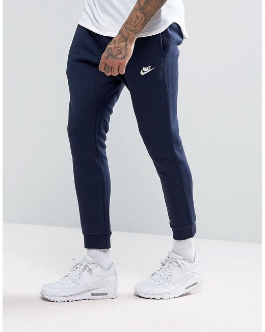 Nike Club Sweatpants In Navy in Blue for Men - Save 31% - Lyst