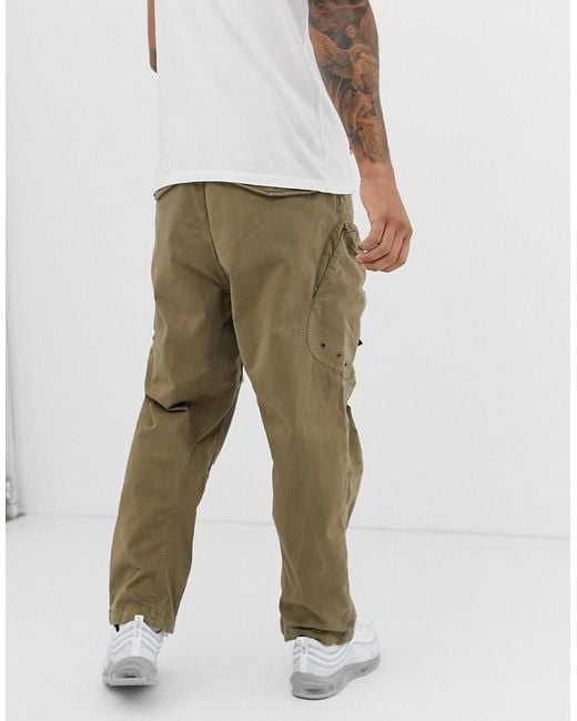 Lyst - G-Star RAW Rovic 3d Airforce Zip Cargo Trousers In Sand in Green ...