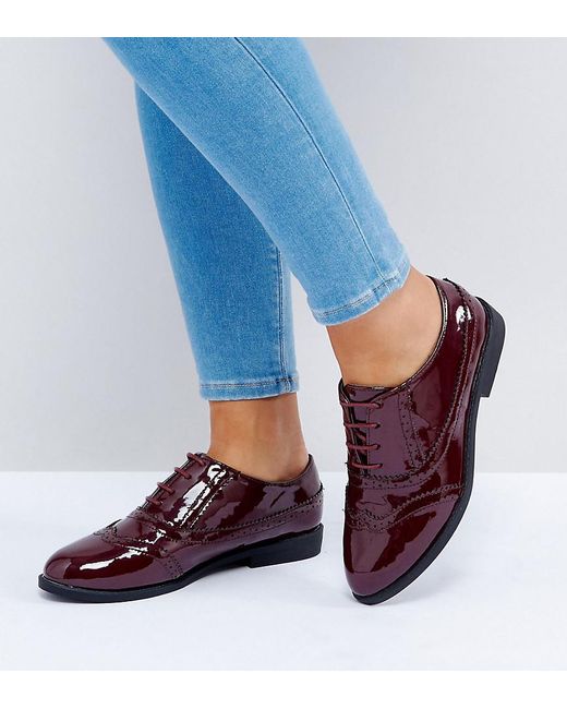 asos wide fit brogues