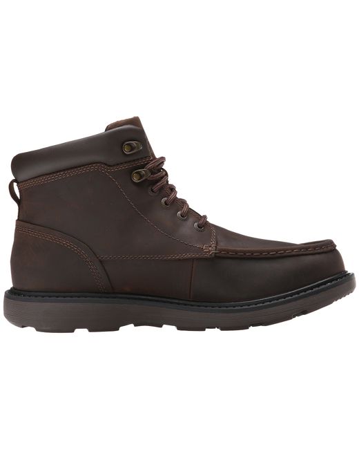 Rockport Boat Builders Waterproof Moc Toe Boot in Brown for Men - Save ...