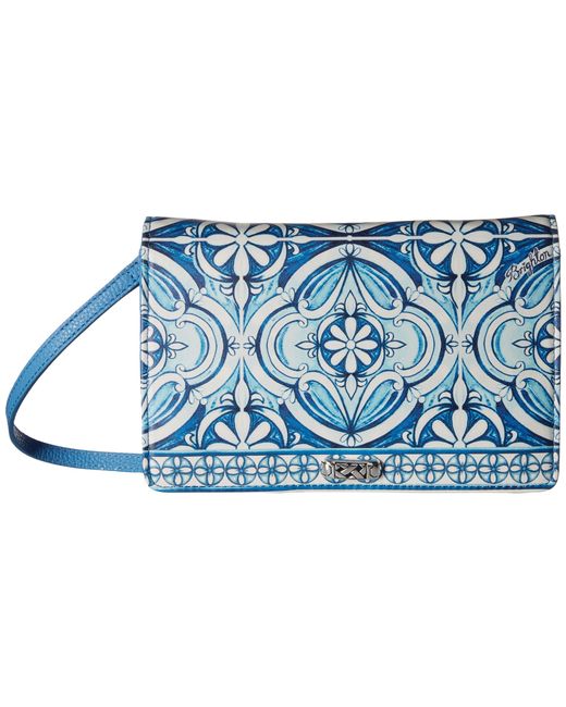 Brighton Bella Capri Organizer in Silver (White/Blues) | Lyst