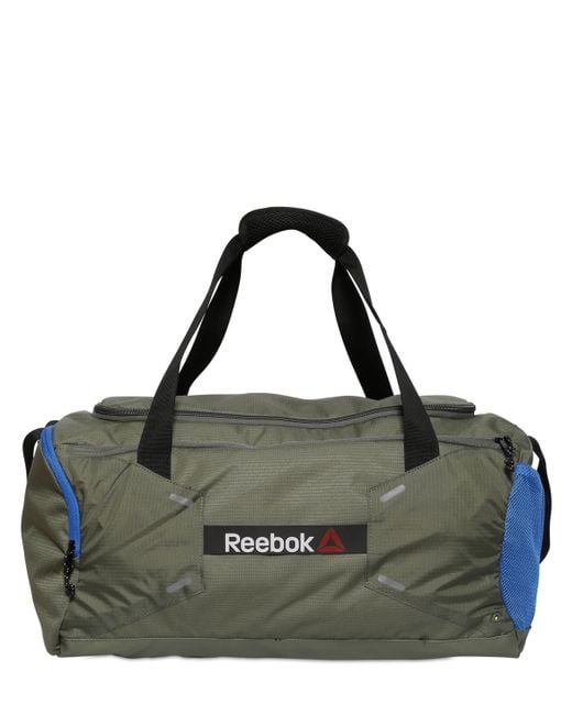 Reebok 48 L Nylon Ripstop Duffel Gym Bag in Green for Men (MILITARY ...