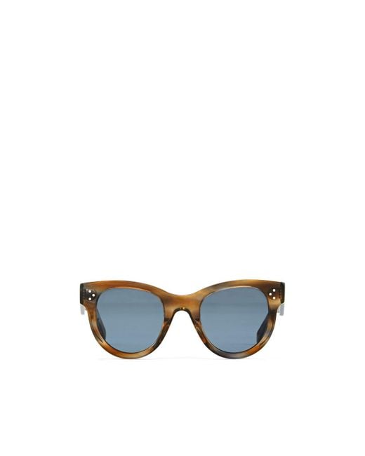 Céline Cl4003in Sunglasses in Brown Lyst