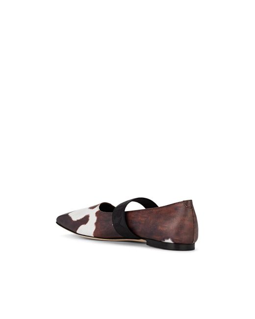 cow print flats