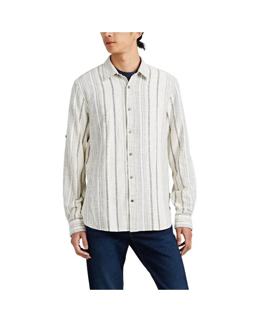 mens cotton gauze shirt