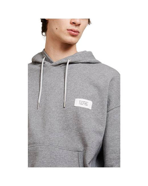 logo terry hoodie