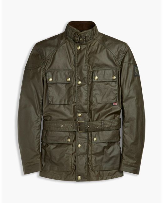 Belstaff The Roadmaster Jacket in Green for Men - Save 6% | Lyst