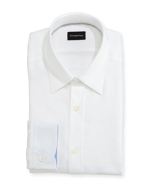 zegna men's dress shirts