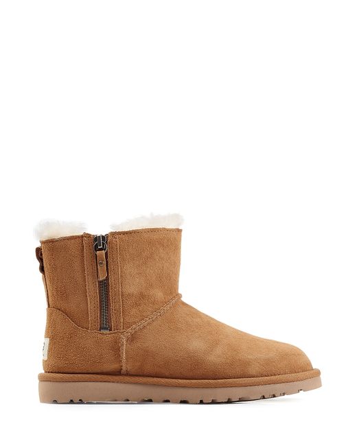 ugg brown mini boots
