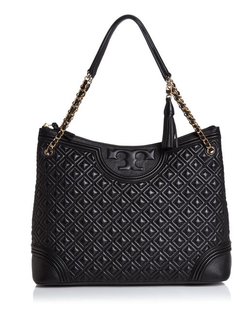 burch fleming tote in black save 1 lyst burch fleming tote in black save 1 lyst