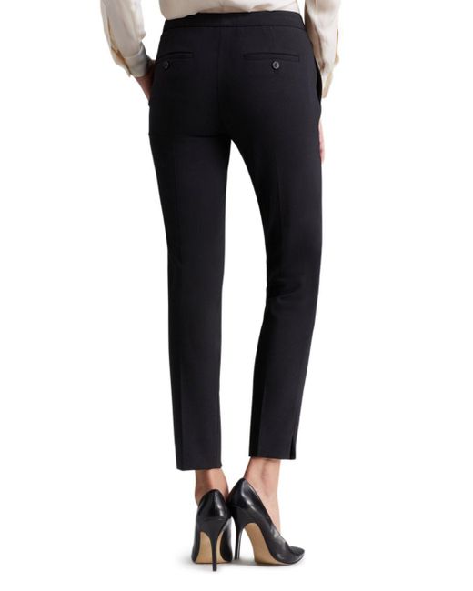 black crepe pants