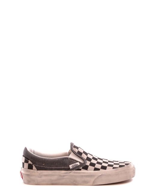 black and white vans womens