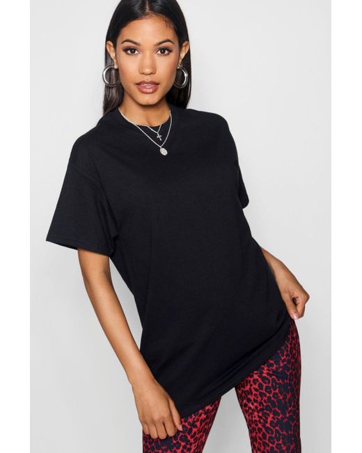 t shirt oversize boohoo