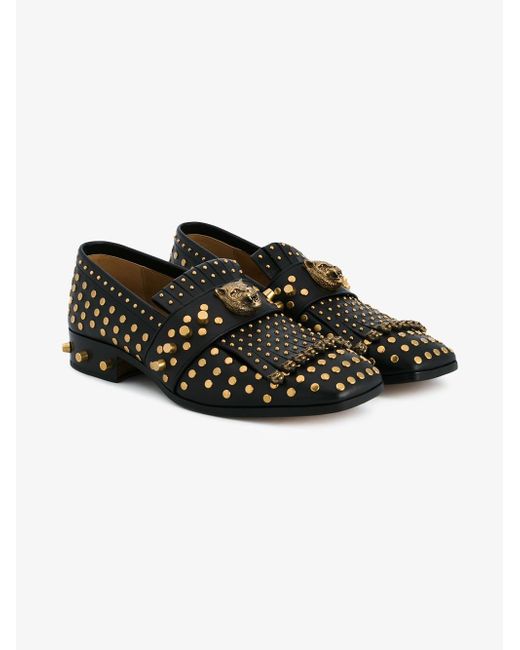 gucci fringe loafer