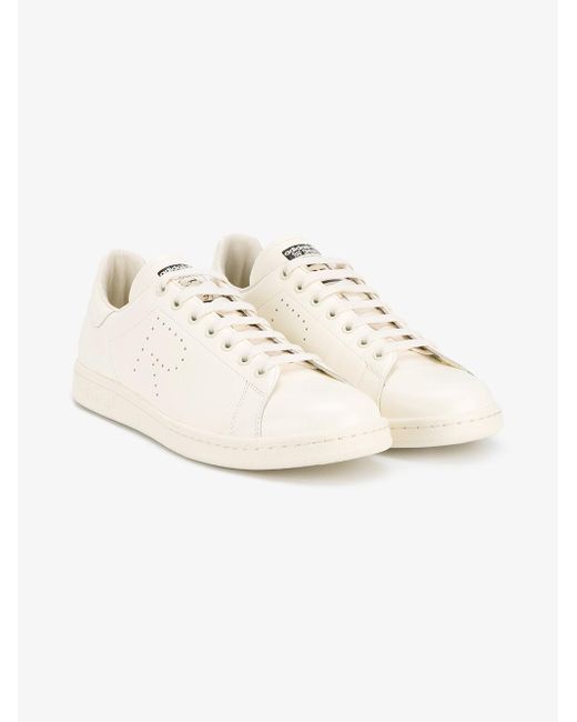 raf simons leather stan smith sneakers