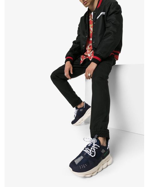 versace chain reaction navy blue